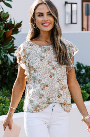 Adelaide Floral Top