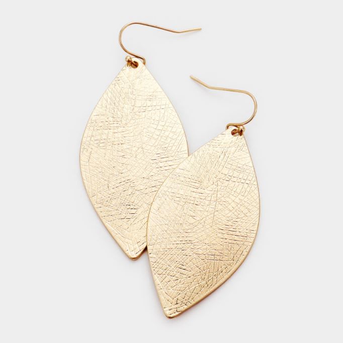 Joanna Teardrop Earrings- Gold